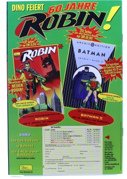 DC Comics Batman präsentiert Comic Nr. 4: 60 Jahre Robin von Dino